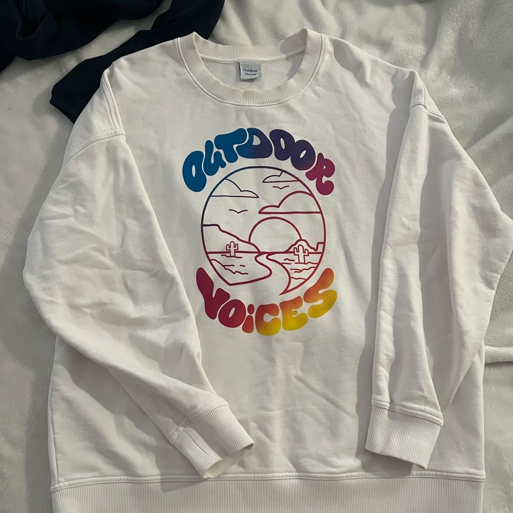 Outdoor Voices Graphic Sweatshirt